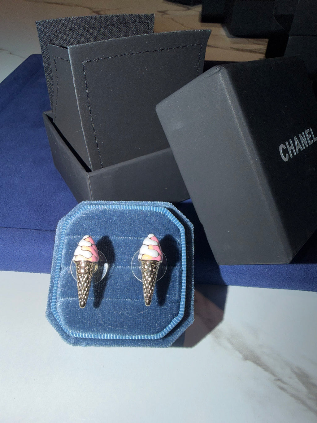 Icce Cream Earrings - Stainless