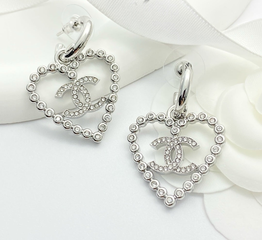 Heart Me Huggie Earrings