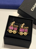 Money Train Earrings - Stainless