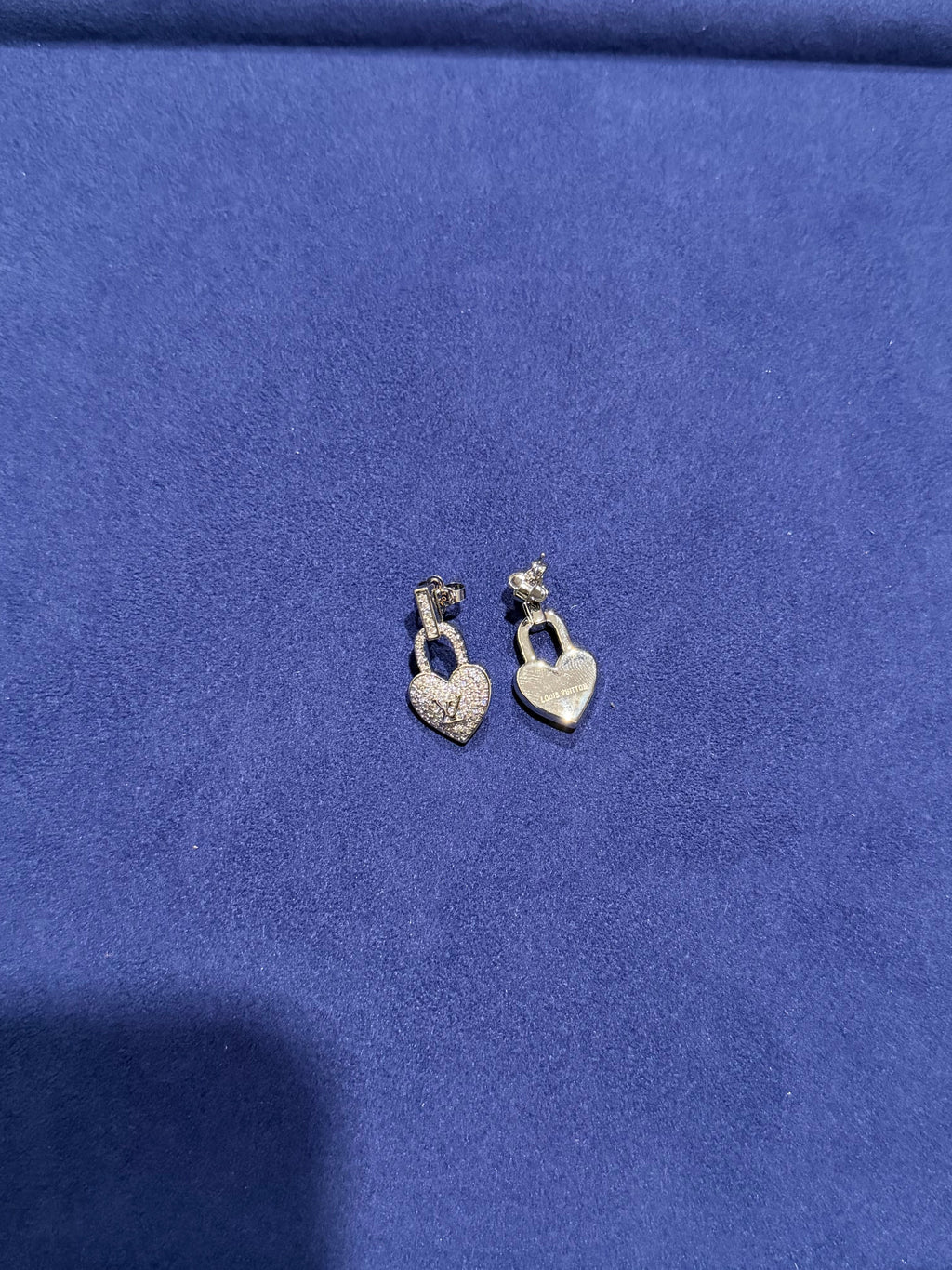 Lock My Heart Away Earrings - Stainless