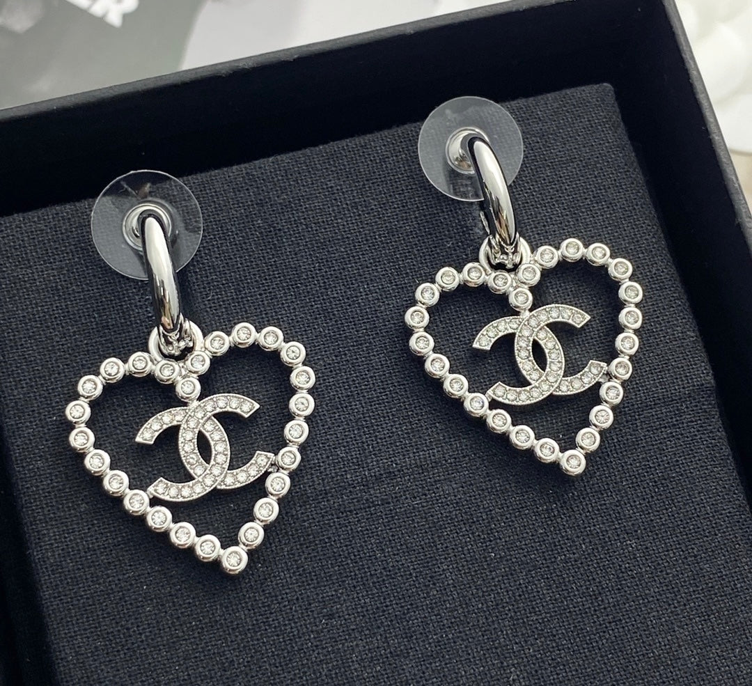 Heart Me Huggie Earrings