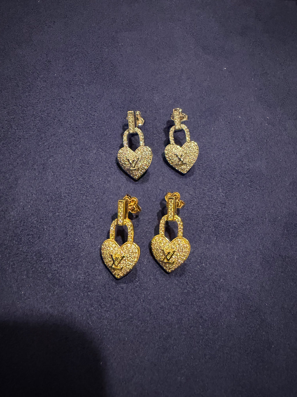 Lock My Heart Away Earrings - Stainless