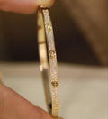 So In Lov3 Pave Bracelet - 18k Solid Gold (small)