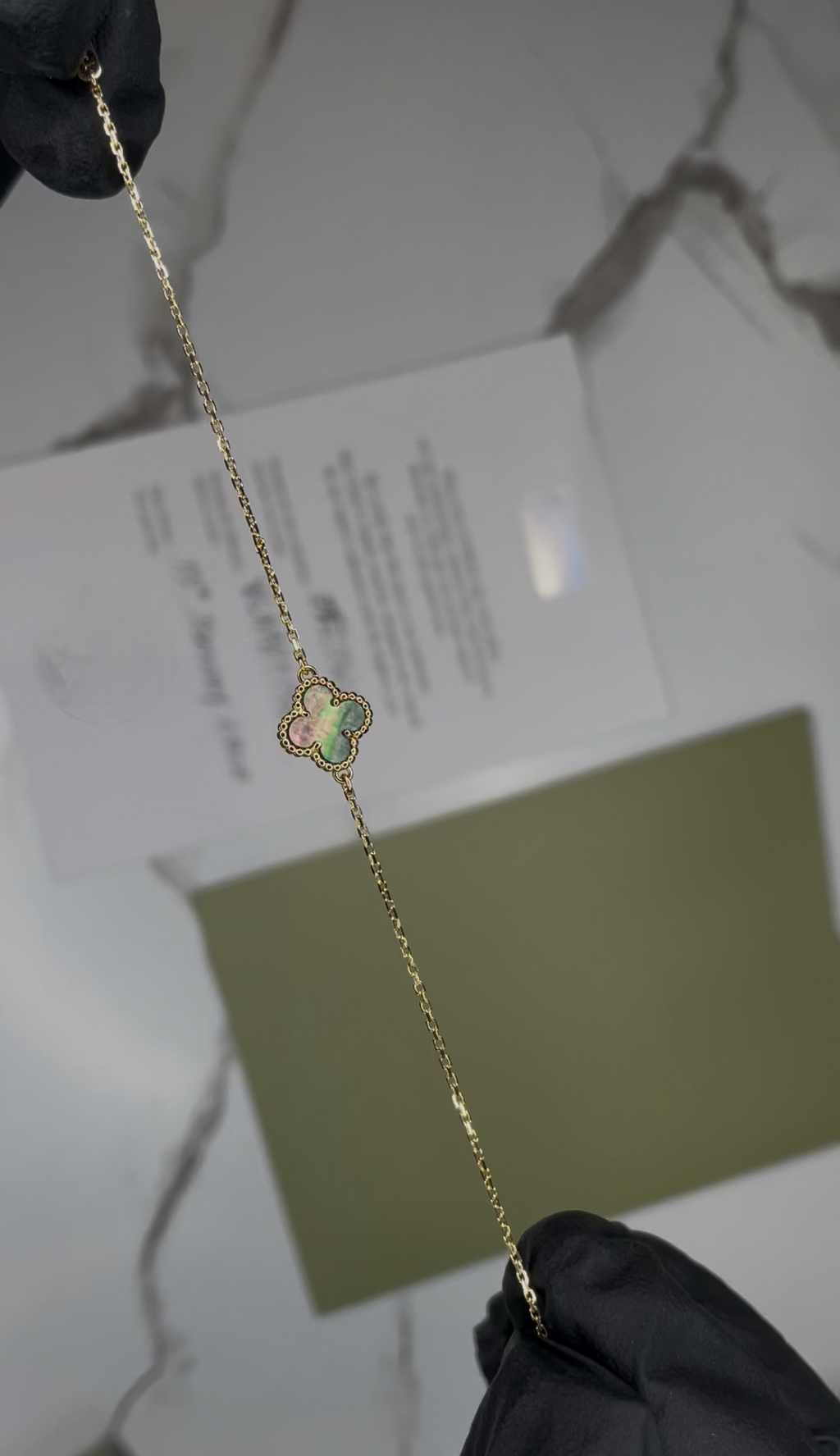 Stormy Bracelet & Earrings Set - Create Your Own 18k Solid Gold