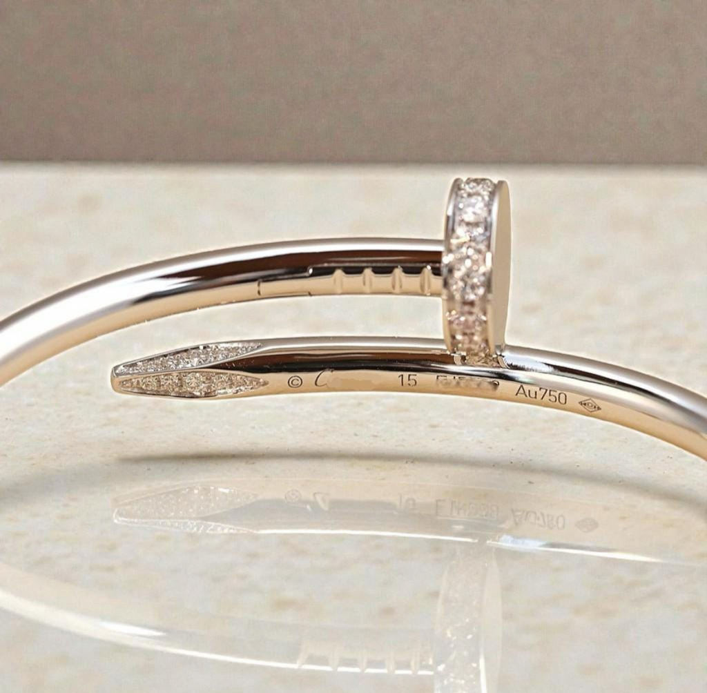 Get Hammered Bracelet - 18k Solid Gold (small)