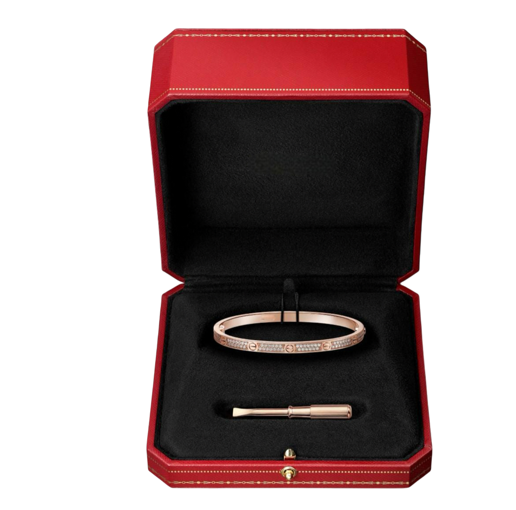 So In Lov3 Pave Bracelet - 18k Solid Gold (small)