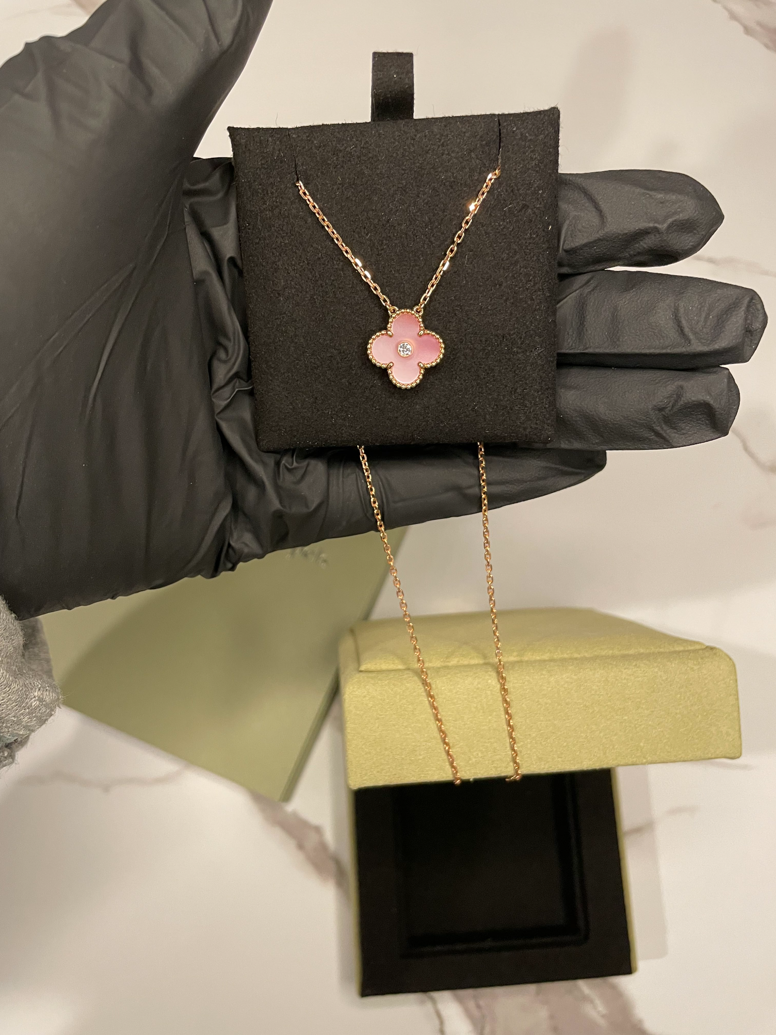 Bubbles Pendant - 18k Rose Gold, Pink (2025)