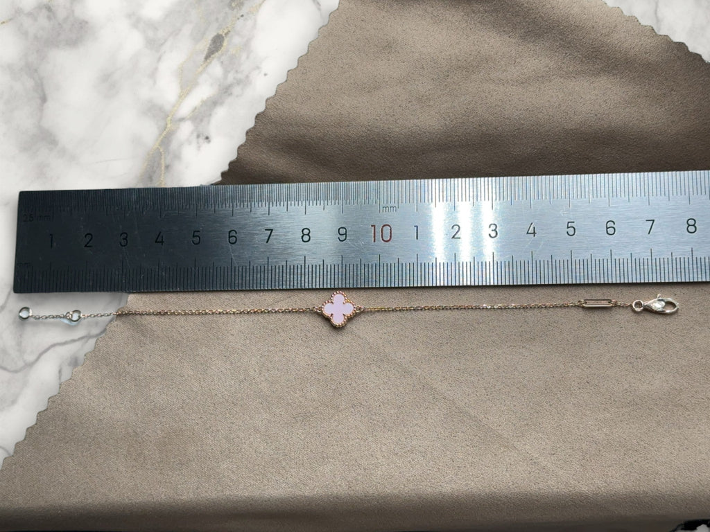 Stormy Bracelet - 18k Rose Gold, Pink