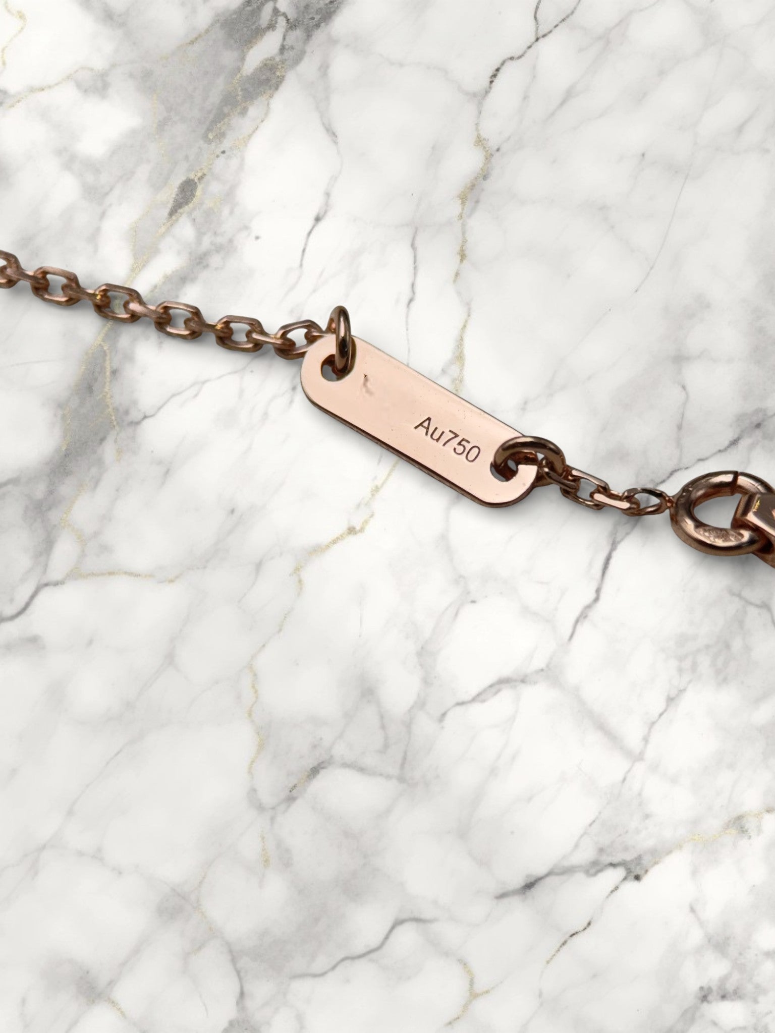 Stormy Bracelet - 18k Rose Gold, Pink