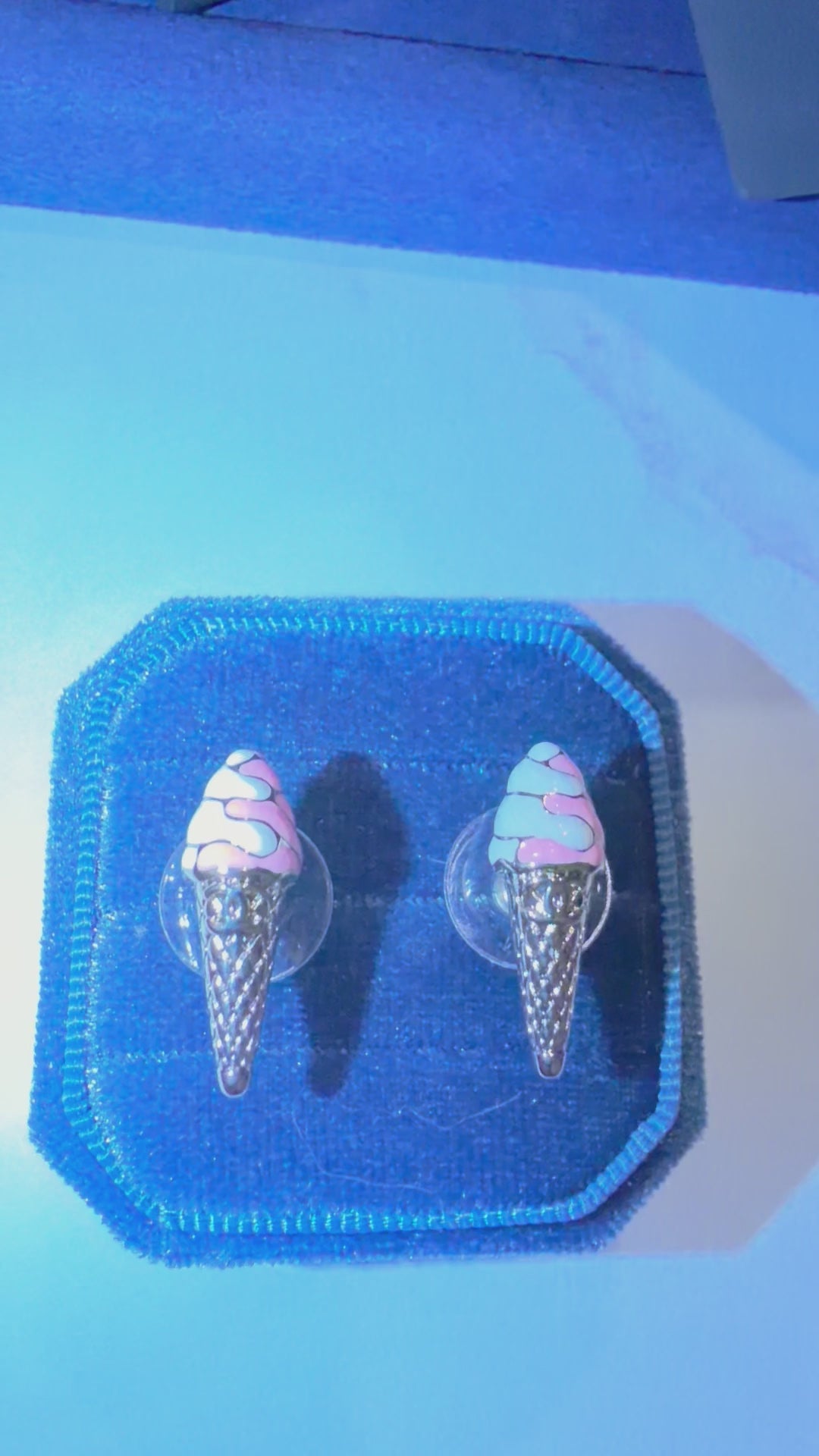 Icce Cream Earrings - Stainless