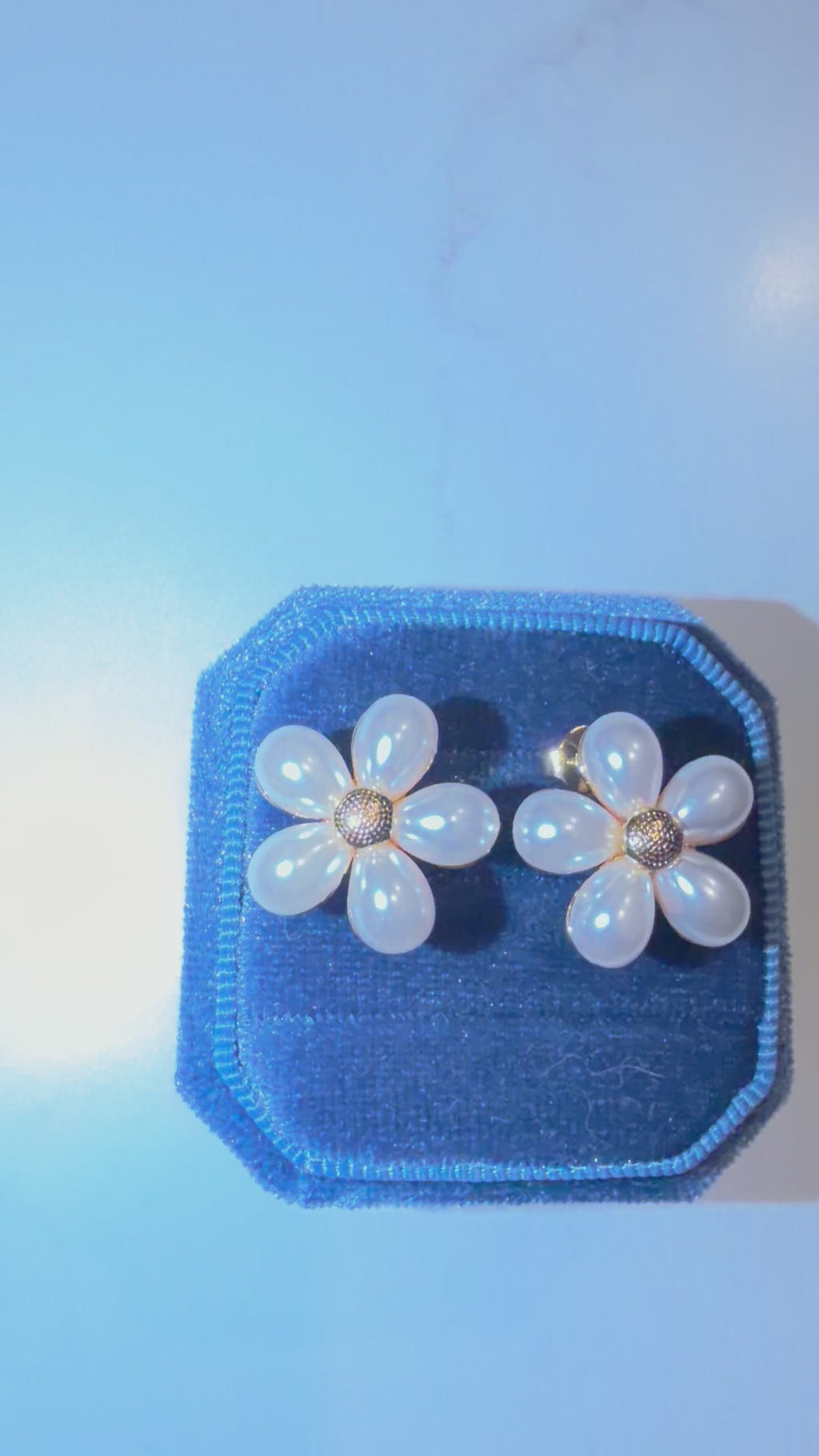 Flower Bomb Earrings - Stainless