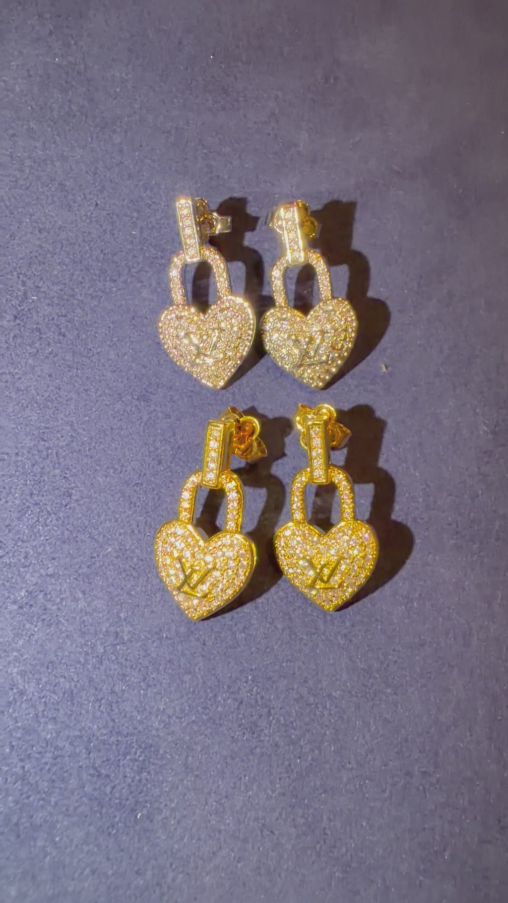 Lock My Heart Away Earrings - Stainless
